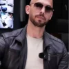 Andrew Tate Top G Black Biker Leather Jacket