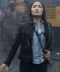 Anna Sawai Monarch Legacy of Monsters Black Jacket