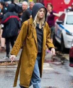 Annie Landsberg Maniac Mustard Coat