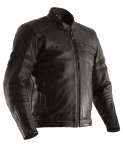 Anthony RST Iom Tt Hillberry 2 Ce Black Moto Leather Jacket