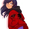 Aphmau Aaron Lycan Red Hoodie