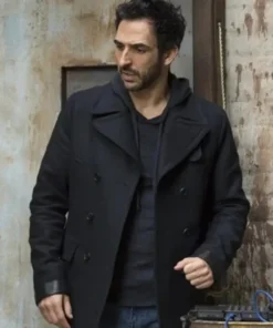 The Blacklist Aram Mojtabai Black Double Breasted Jacket