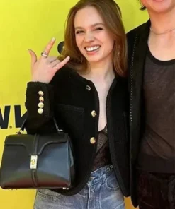 Arcadian 2024 Charlotte Black Tweed Jacket