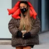 Ariana Grande Reversible Detachable Hood Puffer Jacket