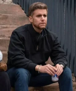 Armando Riesco The Chi Black Fleece Jacket