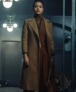 Army of Thieves Gwendoline Starr Brown Trench Coat