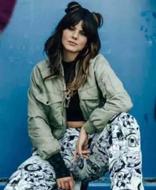 Army of Thieves Korina Green Bomber Jacket