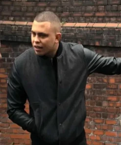 Ash Brassic Black S05 Varsity Jacket