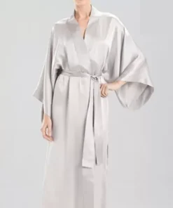 Athena Grant TV-Series 9-1-1 Season 07 Angela Bassett Grey Silk Robe For Sale
