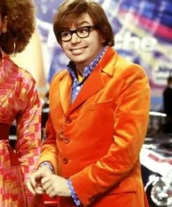 Austin Powers Orange Velvet Suit