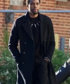 Avengers Infinity War Black Panther Chadwick Trench Coat