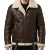 Shop Now Pilot Flight WWII B3 Bomber Brown Jacket