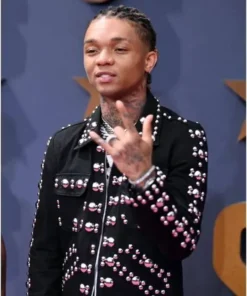 BET Awards Swae Lee Black Jacket