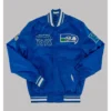 Baby Emard Seattle Seahawks Blue Bomber Jacket