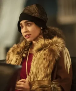 Bailey Bass Interview With The Vampire Faux Fur Coat