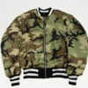 Baltimore Orioles Camo Bomber Jacket