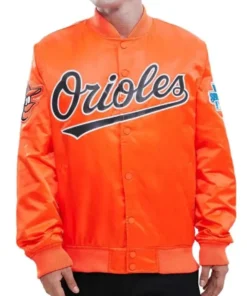 Baltimore Orioles Satin Orange Jacket