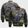 Baltimore Ravens Camo Print Bomber Jacket