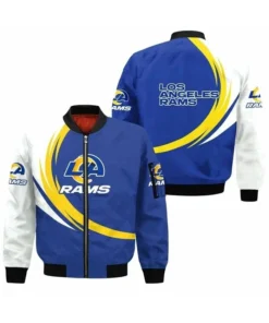 Barrett Los Angeles Rams Full-Zip Bomber Jacket