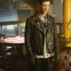 Barry Allen TV-Series The Flash Elseworlds Black Biker Leather Jacket