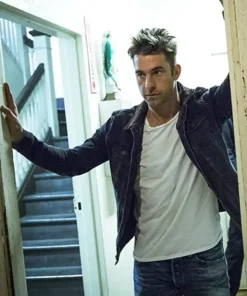 Barry Blackwell Animal Kingdom Scott Speedman Black Denim Jacket