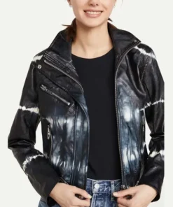Batwoman Nicole Kang Real Leather Jacket