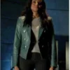 Batwoman Sophie Moore Leather Blue Jacket