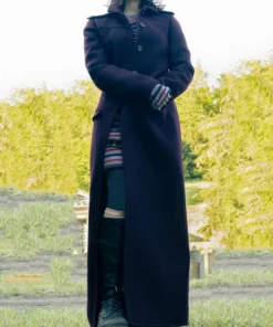 Beetlejuice Beetlejuice 2024 Jenna Ortega Purple Coat