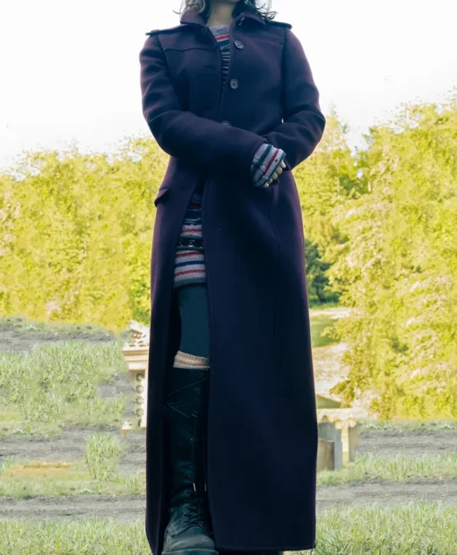 Beetlejuice Beetlejuice 2024 Jenna Ortega Purple Coat