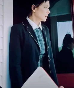 Beetlejuice Beetlejuice 2024 Winona Ryder Black Coat