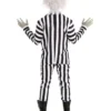 Beetlejuice Adult Zebra Halloween Costume back look