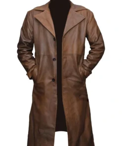 Ben Affleck Dawn Of Justice Leather Trench Coat