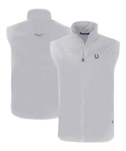 Bentley Indianapolis Colts Grey Full-Zip Vest