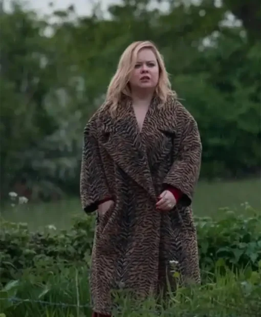 Big Mood Nicola Coughlan Tiger Print Coat