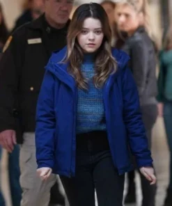 Big Sky Grace Sullivan Blue Hooded Jacket