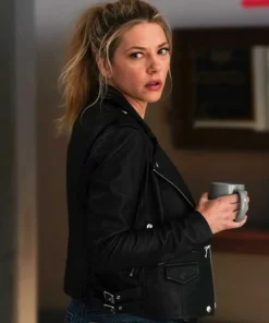 Big Sky Katheryn Winnick Black Leather Jacket