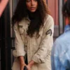 Big Sky Kylie Bunbury Beige Jacket
