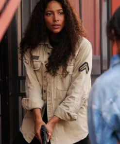 Big Sky Kylie Bunbury Beige Jacket