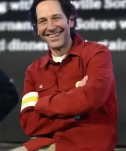 Big Slick Celebrity Weekend 2024 Paul Rudd Chiefs Red Jacket