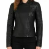 Biker Leather Jacket Nicha For Women