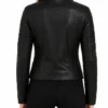 Biker Leather Jacket Nicha For Womens