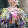 Birds Of Prey Harley Quinn PVC Material Jacket