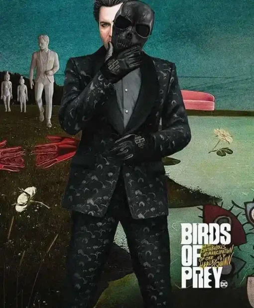Birds of Prey Black Mask Coat