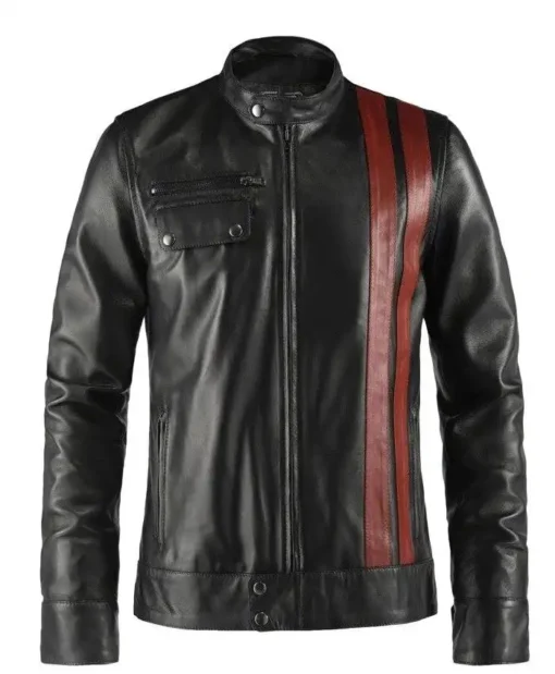 Black Leather Jacket Frankenstein