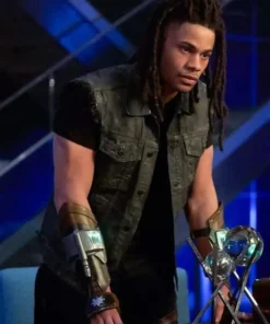 Black Lightning Jordan Calloway Jean Vest