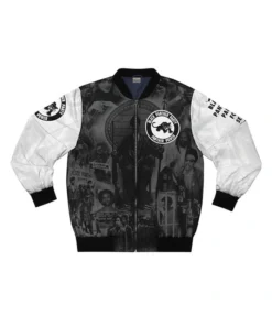 Black Panther Party Varsity Bomber Jacket