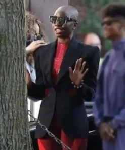Black Panther Wakanda Forever Black Blazer