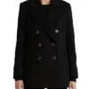 Black Pea Coat Womens