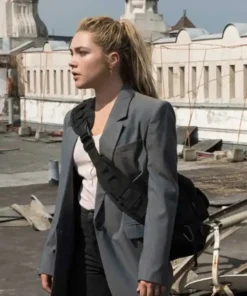 Black Widow Yelena Belova Cotton Coat