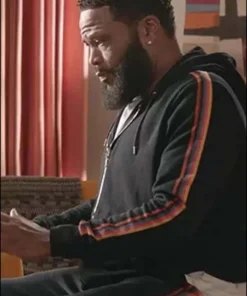 Black-ish Andre Johnson Rainbow Hoodie Jacket